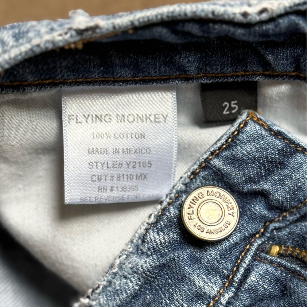 Flying Monkey Jeans Shorts - Picture 6 of 10